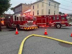 Newport Fire with Juniata County Squad 1