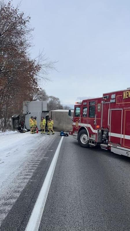 Overturned Tractor Trailer on I81 - New Kingstown Fire Company